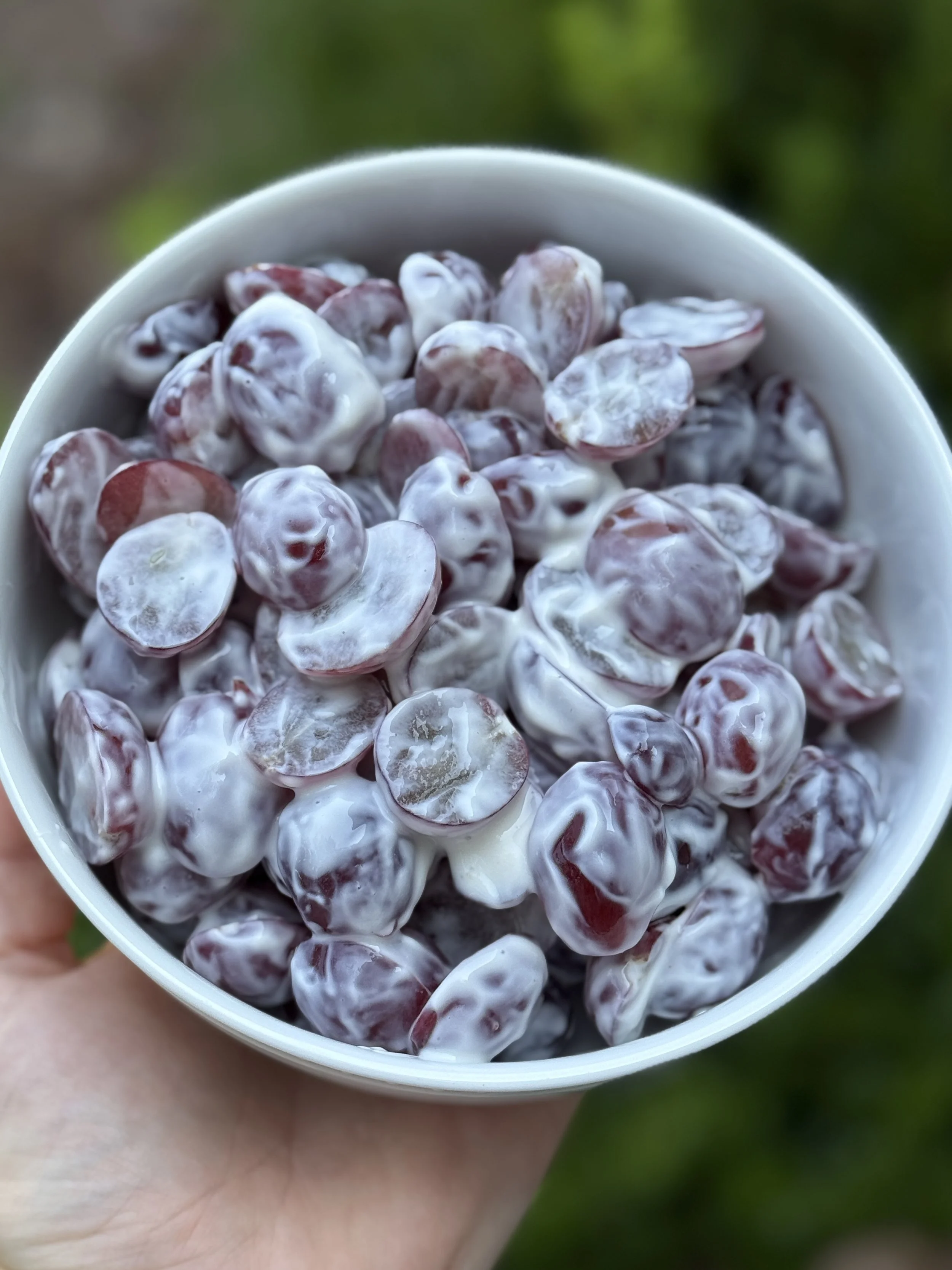 Greek Yogurt Grape Salad