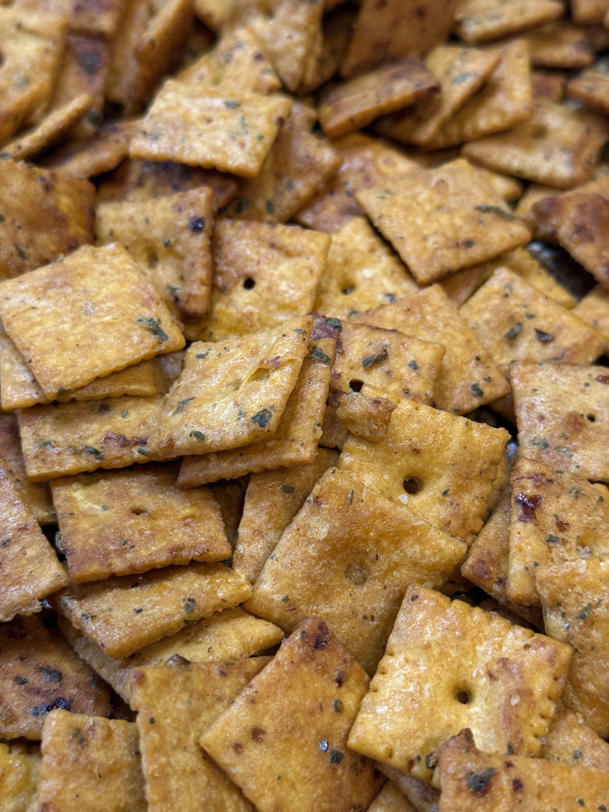 Brown Sugar, Buffalo, Ranch Cheez-its (cheese it’s)