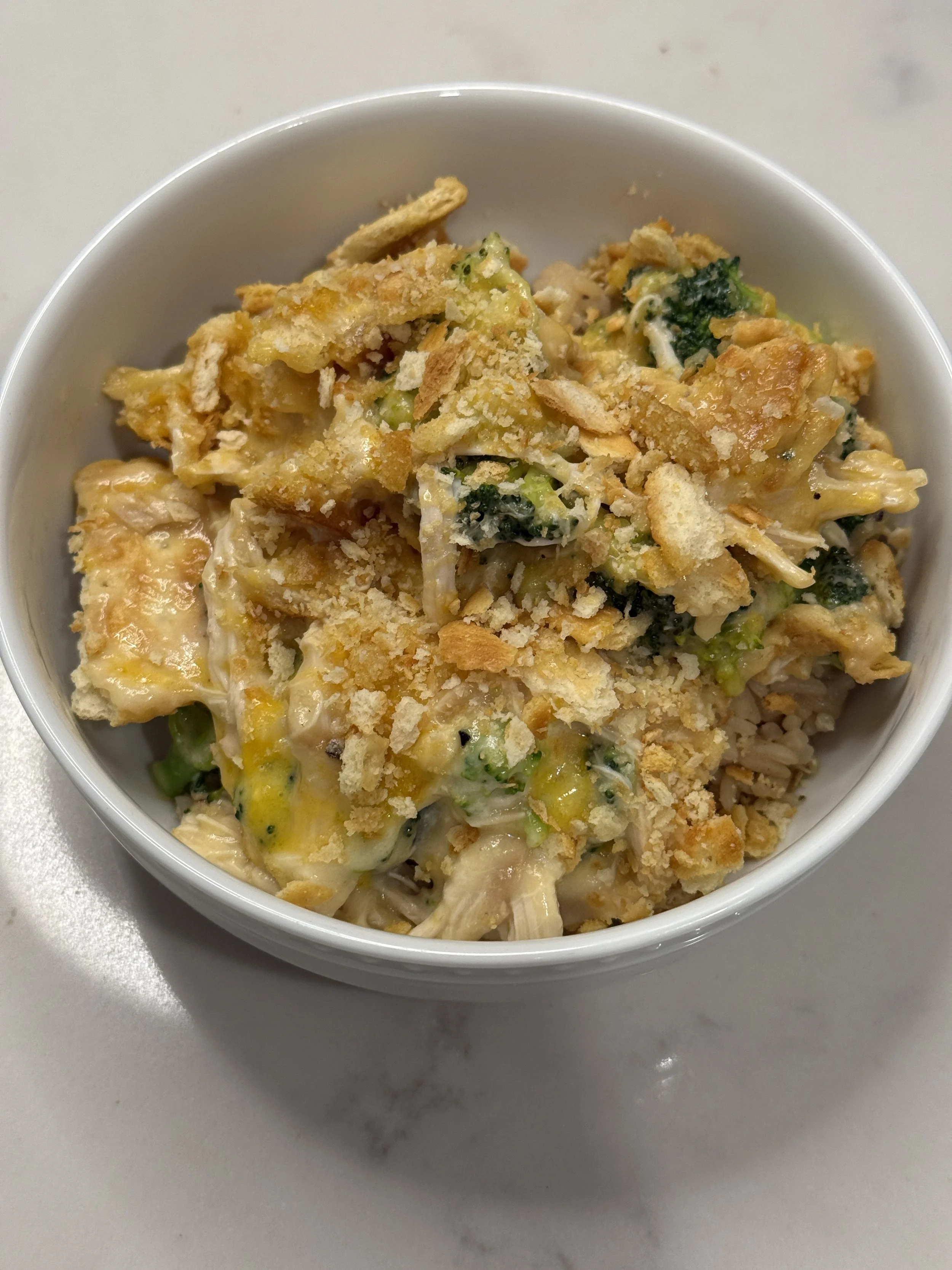 Rotisserie Chicken Broccoli Casserole