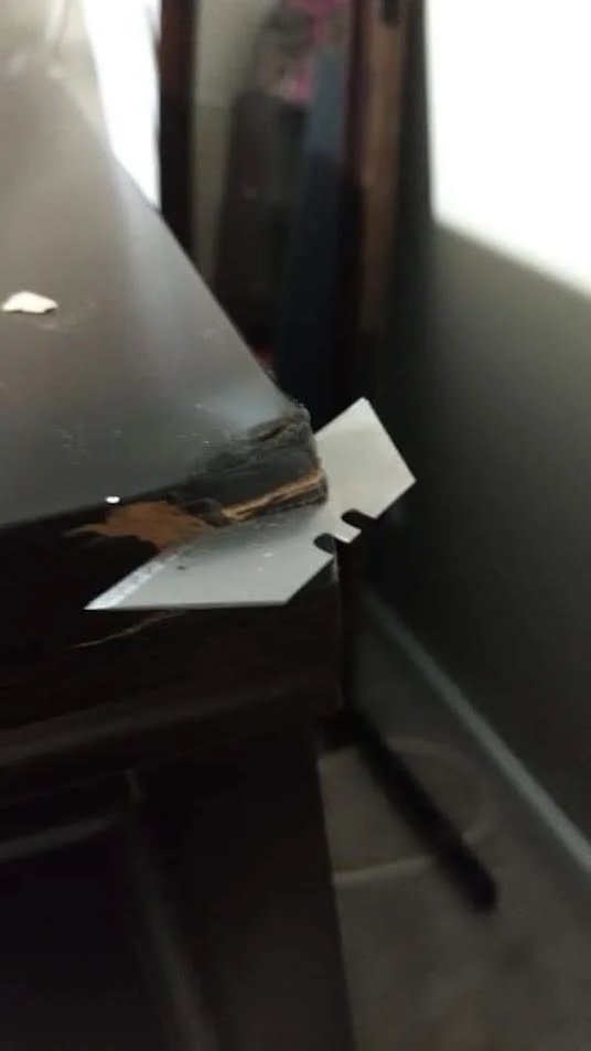 Dresser top corner damage .jpg