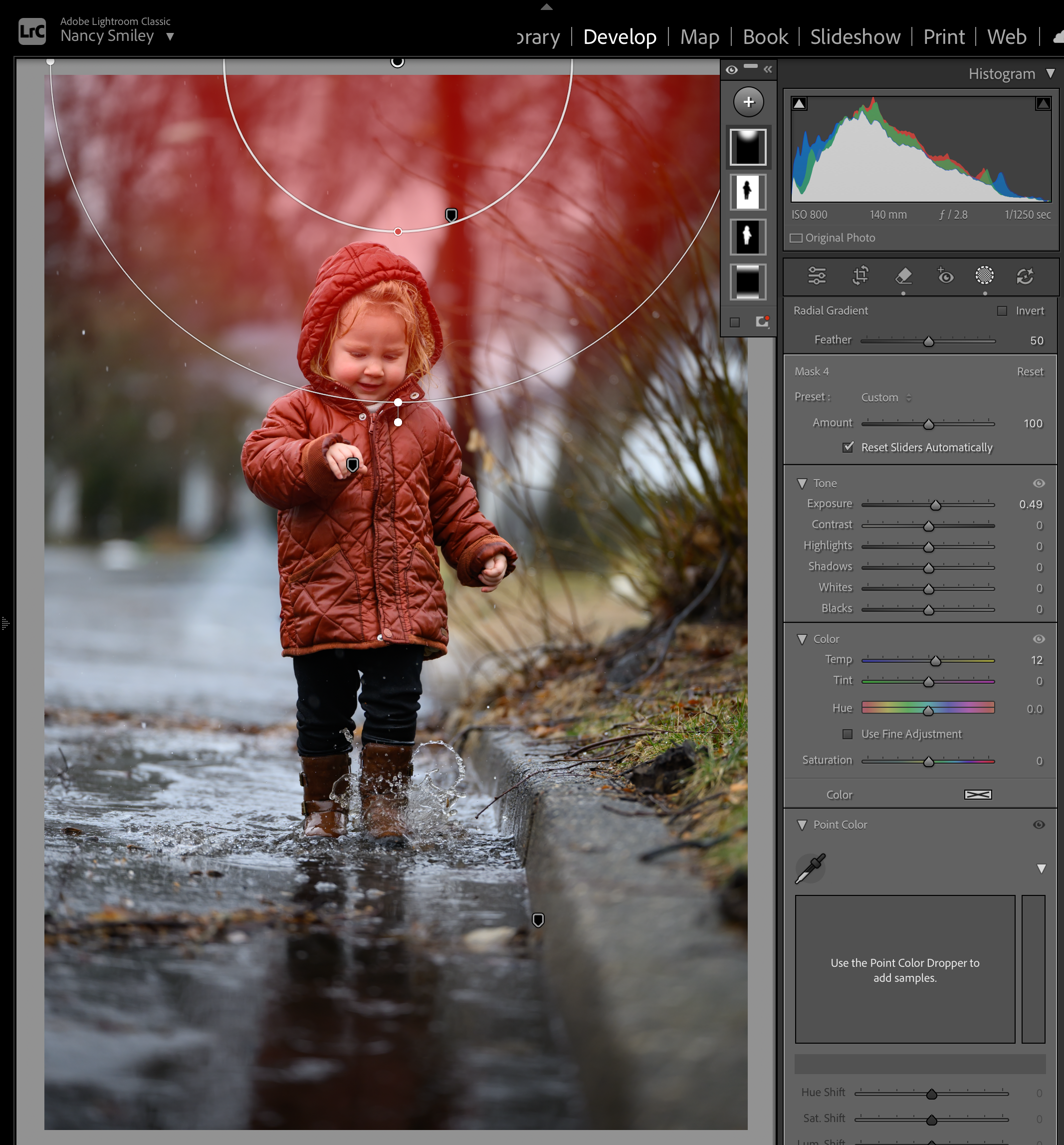 lightroom AI mask editing