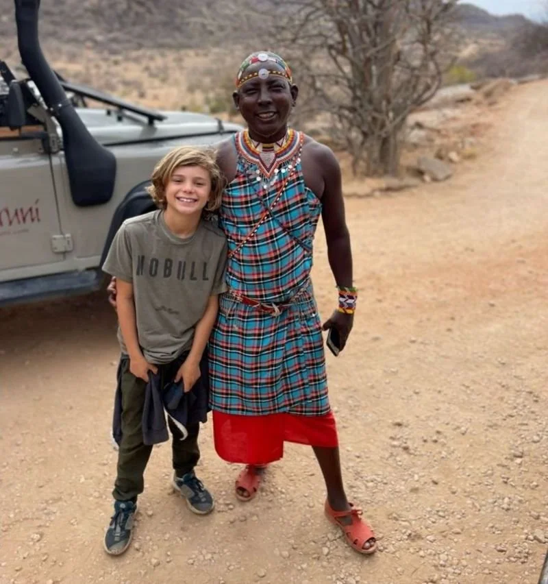 Image: Askari guest with our guide, Samburu, Kenya