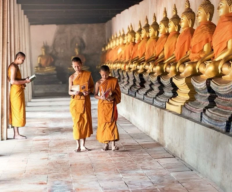 Monks, Bhutan