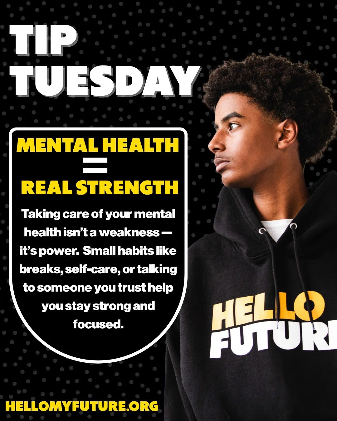 When life feels heavy, pausing to breathe, reaching out for support, or giving yourself time to rest is how you build resilience, not how you lose it.

🧘&zwj;♀️ Try this:
1. Step outside for fresh air or stretch for 5 minutes between classes.
2. Wri