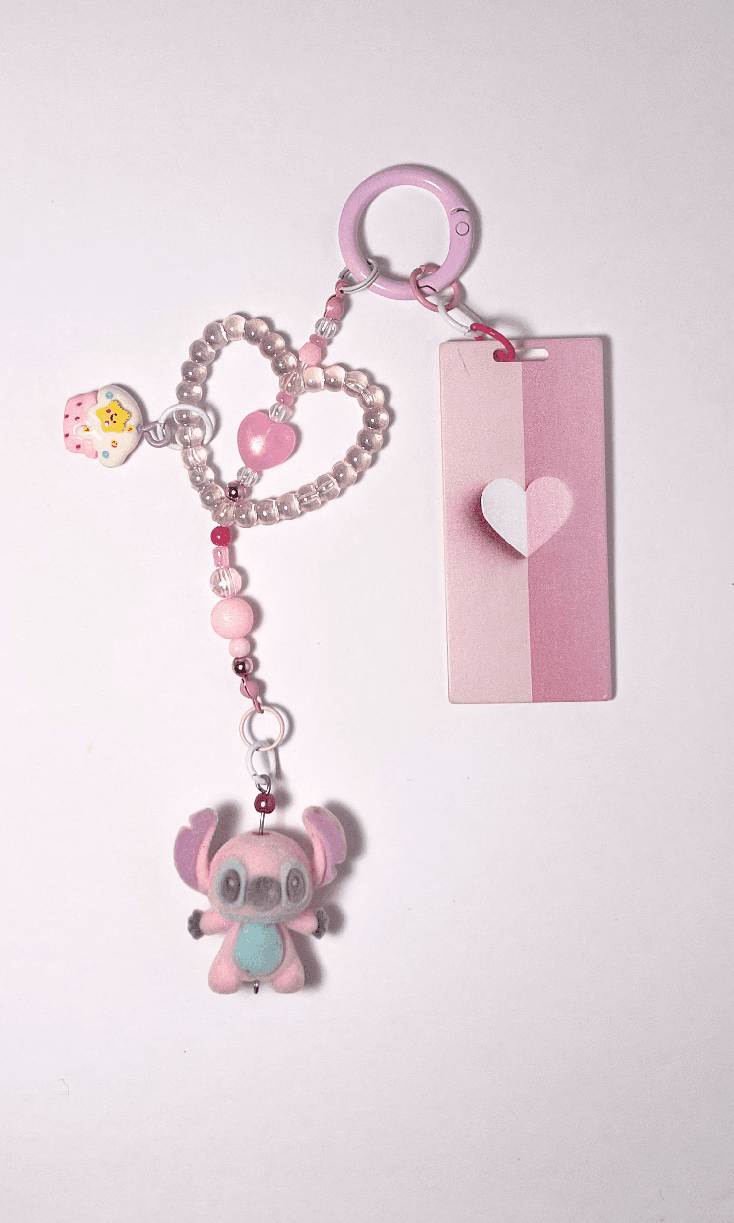 Stitch Inspired Keychain