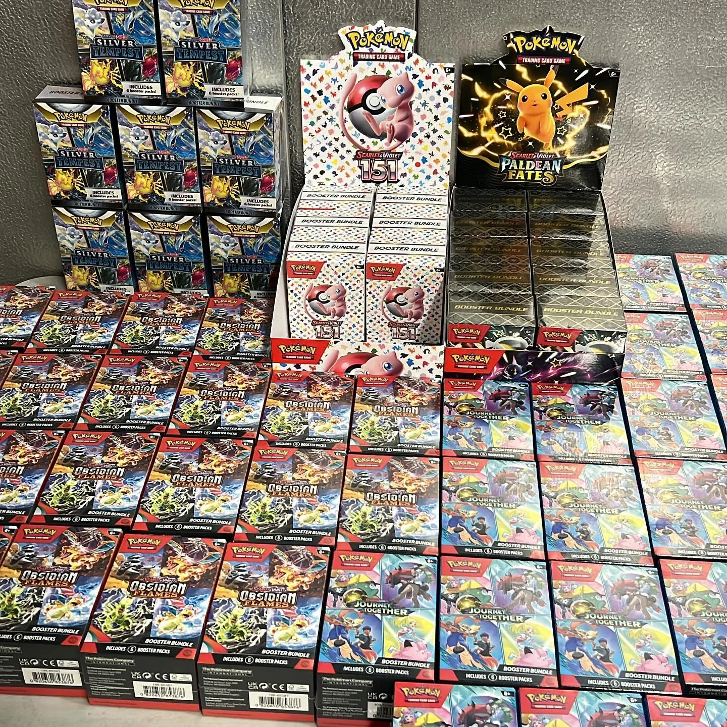Random assortment of booster bundles restocked!