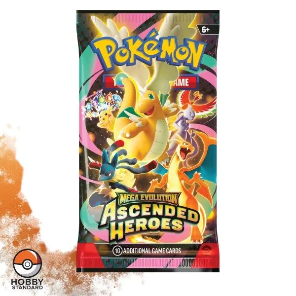 Close-up of the upcoming Mega Evolution Ascended Heroes set!