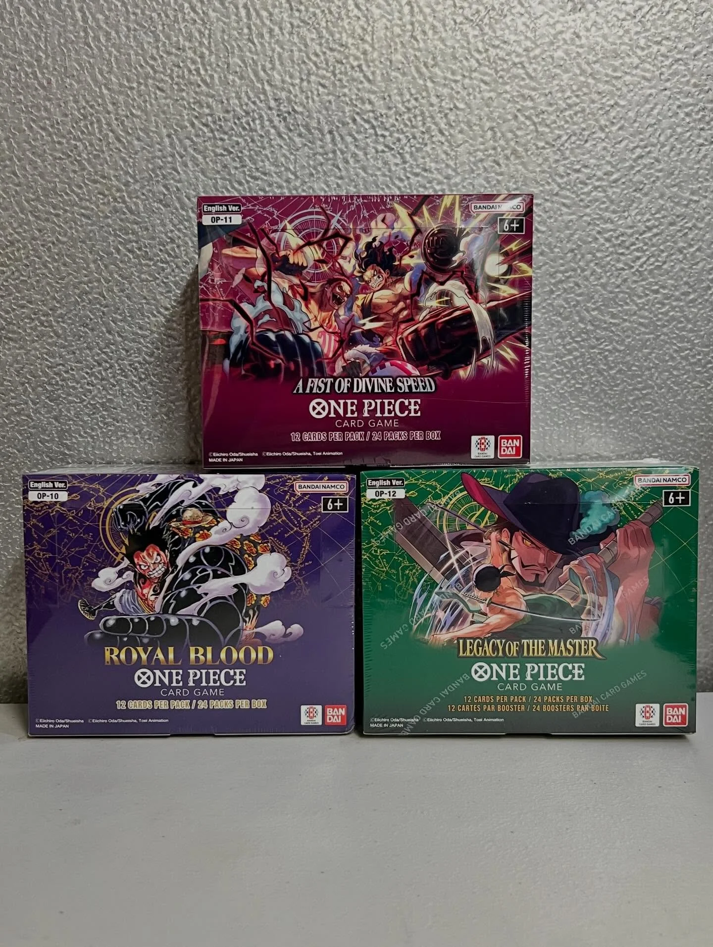 Small restock of op 10,11 and 12