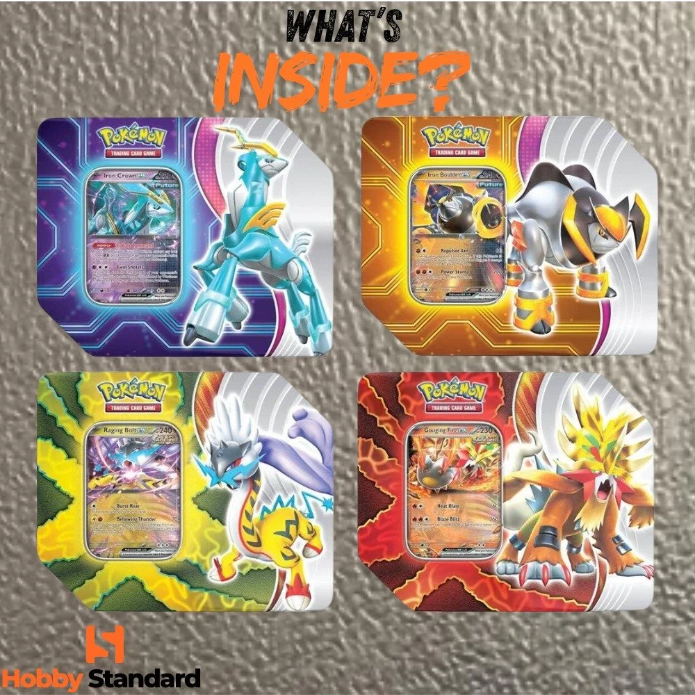 Paradox Destiny Tins &ndash; Great pack selections from the Scarlet and Violet set!