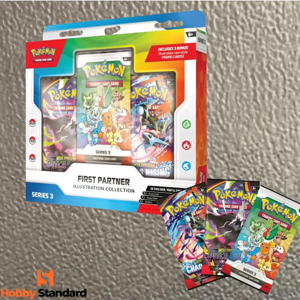 &ldquo;First Partner Illustration Collection&rdquo; Series 3 Revealed for August 7th Featuring Hoenn, Kalos, and Paldea!