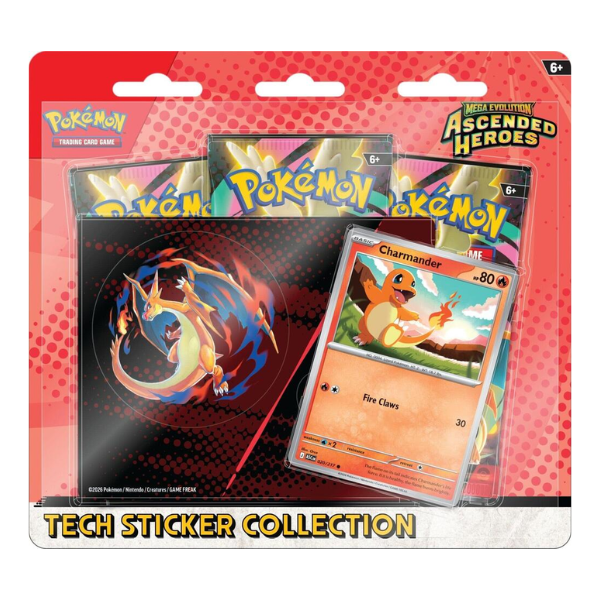 Mega Evolution: Ascended Heroes Tech Sticker Collection - Charmander - ME: Ascended Heroes (ASC)