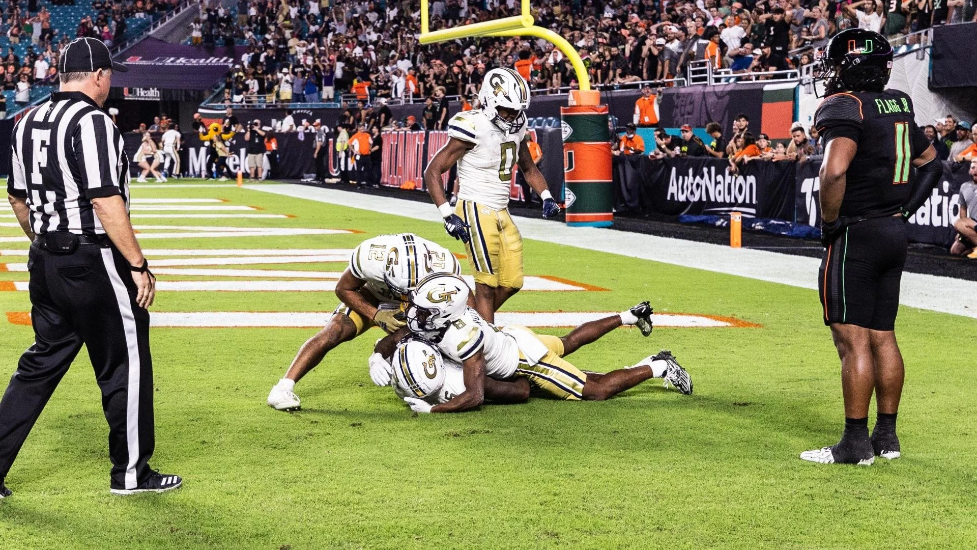 Georgia Tech Stuns No. 4 Miami in Historic Upset, 28-23