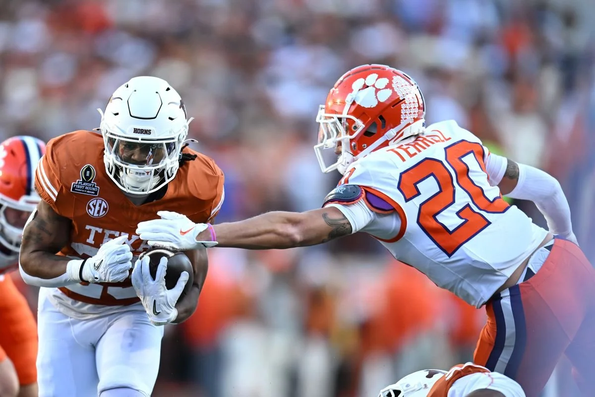 welcome home cade; Clemson vs texas