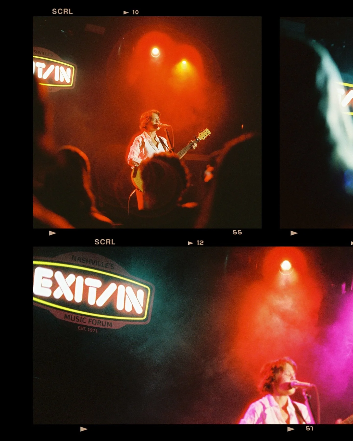 In the process of moving so enjoy this throwback to shooting some @cinestillfilm and capturing @ameliadaymusic at @exit_in . #35mmfilm 

Music is subjective sure but I genuinely love covering amazing artists. I don&rsquo;t even care how many follower