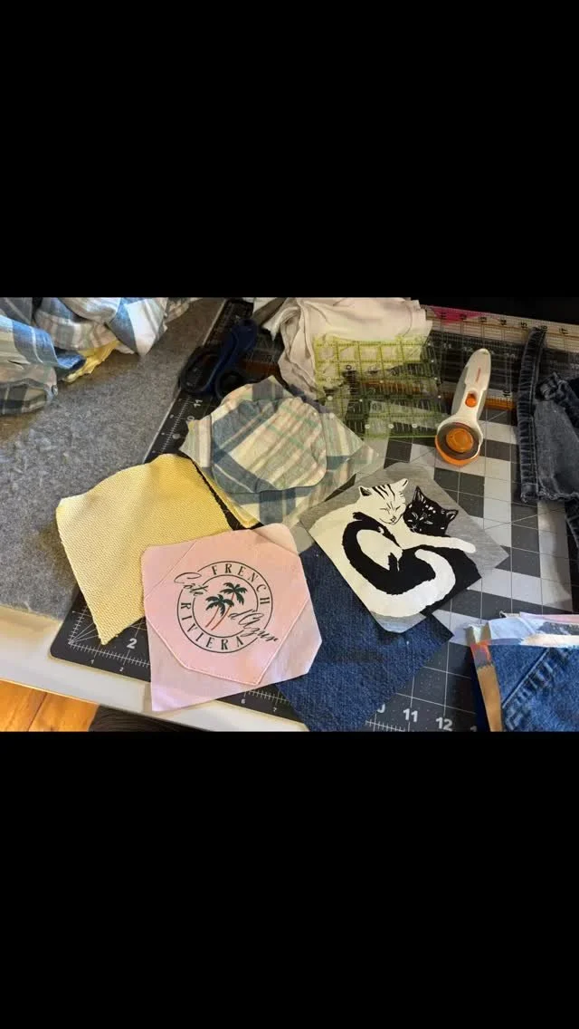 Recently I was trusted to make a Memory Quilt and Pillow using the customer’s late grandma’s tshirts, sweater, and favorite jean shorts! She loved how it turned out and so did I!
I’m also loving how fun the long arm is to quilt wit