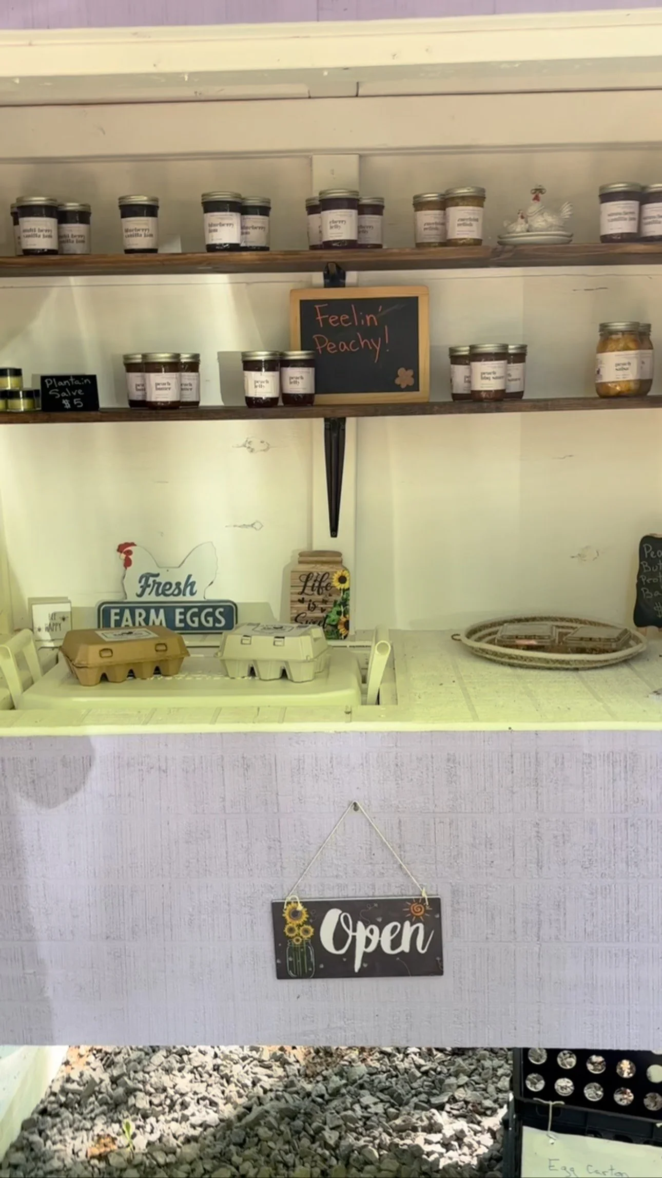 We’ve restocked on this beautiful Saturday!
Open 10am-sundown, 7 days a week
1110 Boanerges Church rd. (Right off Ladd Springs)
#farmstand #restock #fresheggs #jam #proteinballs