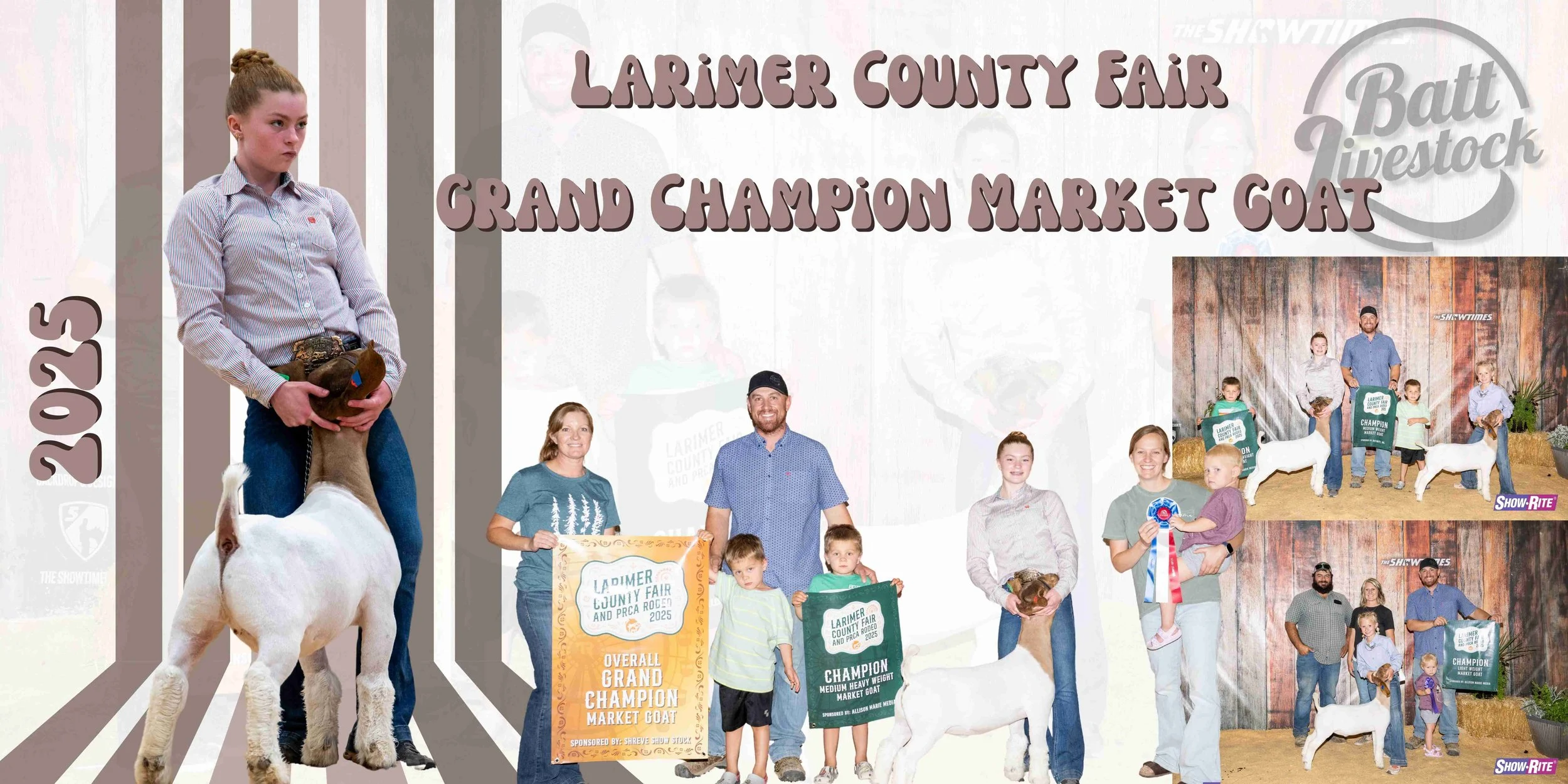 livestock banner, custom livestock banner, stock show banner, livestock show award banner