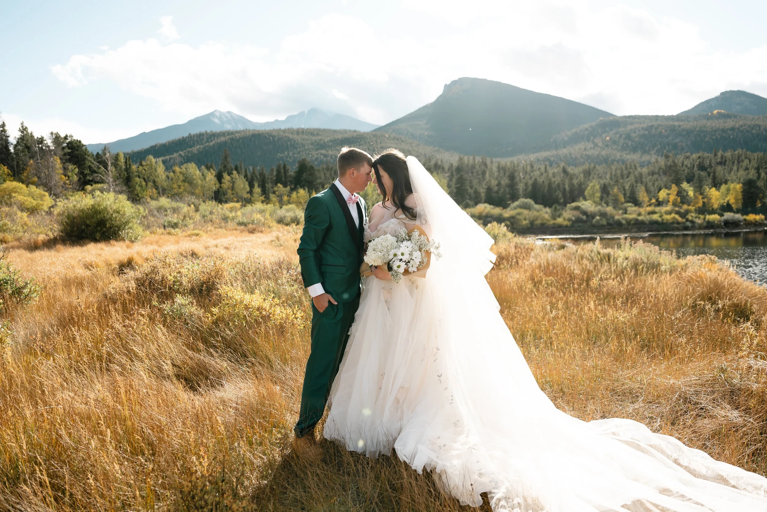 Intimate Rocky Mountain National Park Elopement, Estes Park, Colorado, travel elopement, Colorado wedding photographer, Colorado elopement photographer