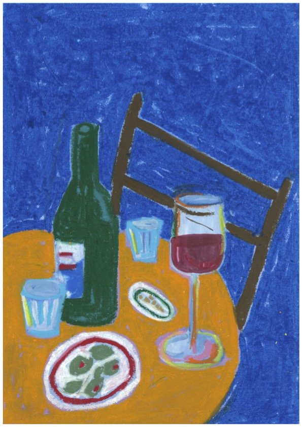 WINE AND A YAP