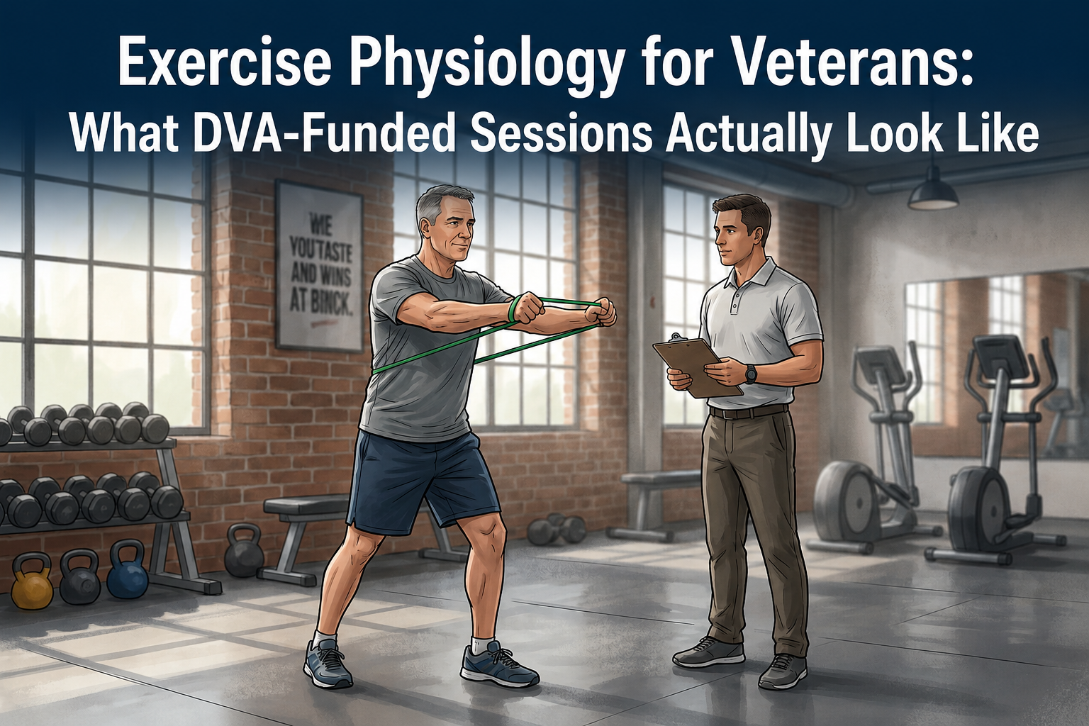 Exercise Physiology for Veterans: What DVA-Funded Sessions Actually Look Like