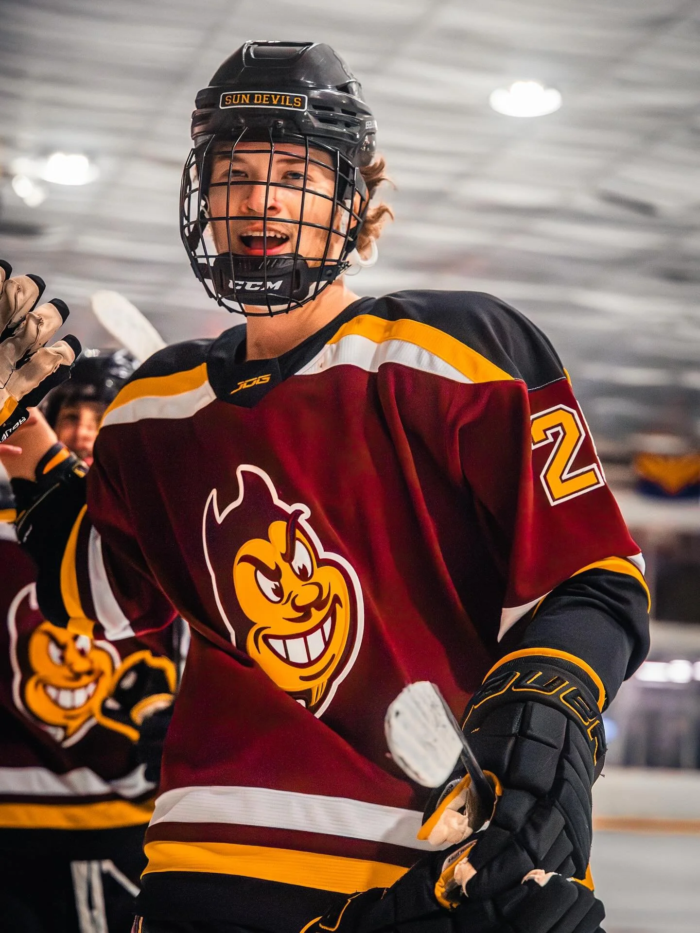 a little goal celebration