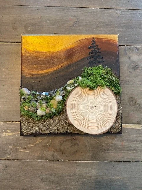 Time Out Healing Society Fundraising Art, Yoga & Forest Retreat,  April 11