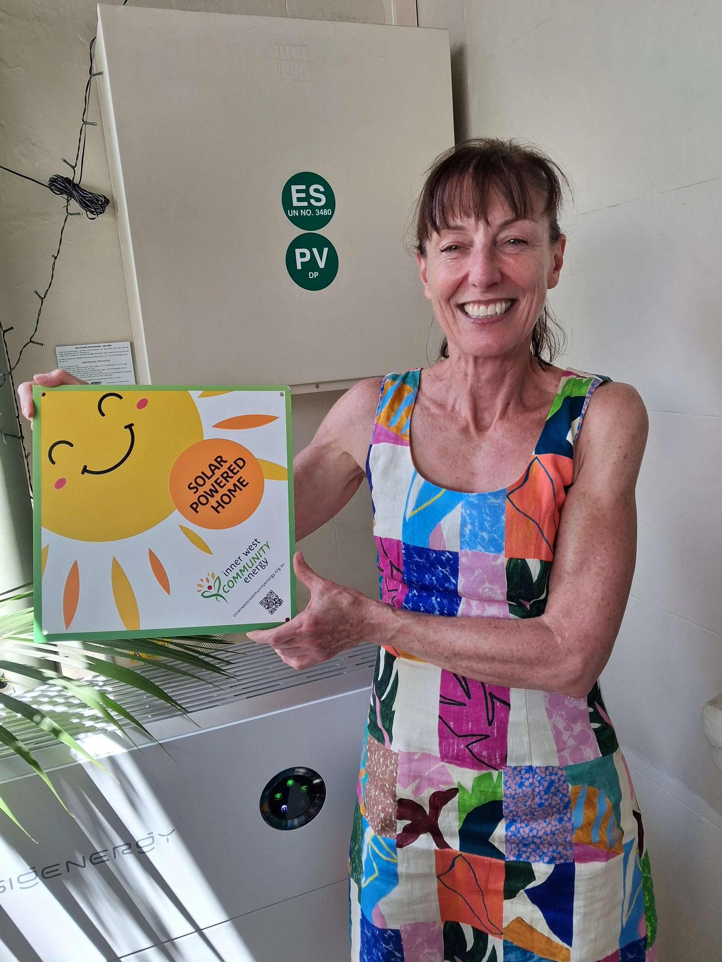 Happy Solar Family: Sue of Leichhardt