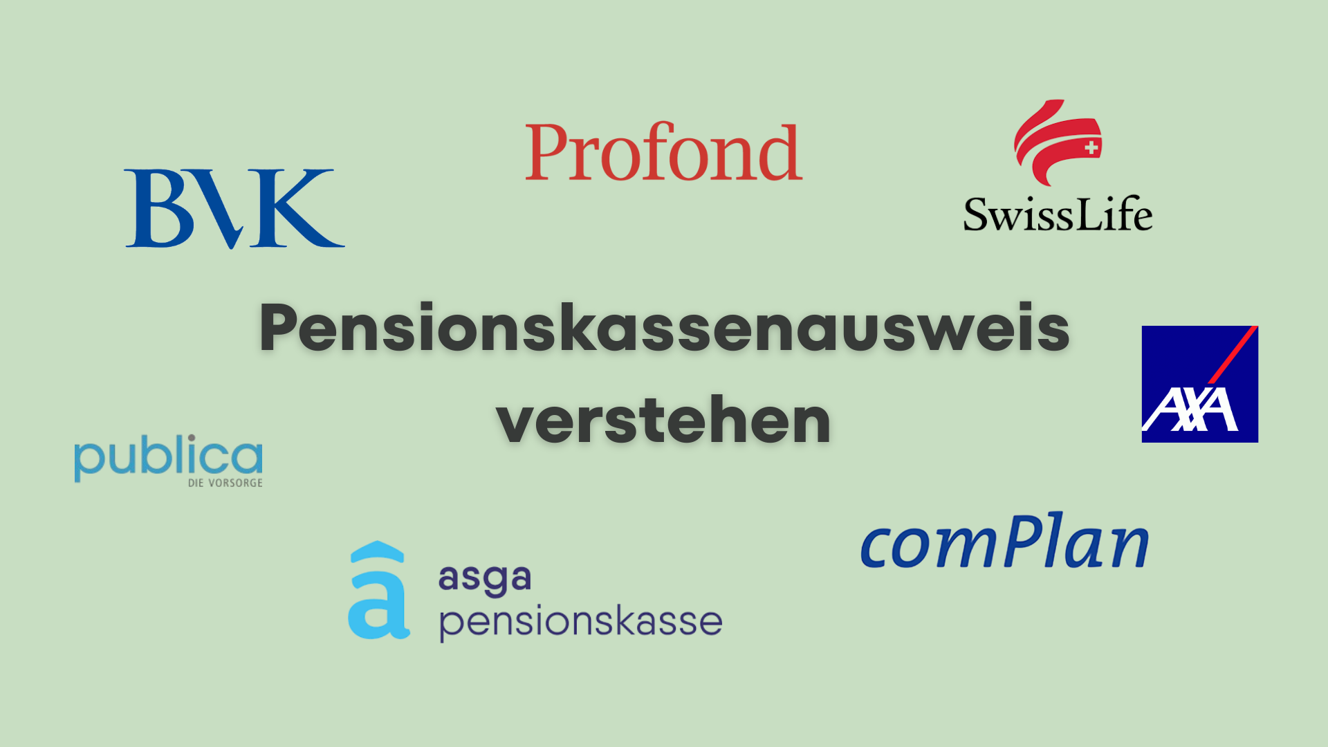Pensionskassenausweis: Lesen &amp; verstehen
