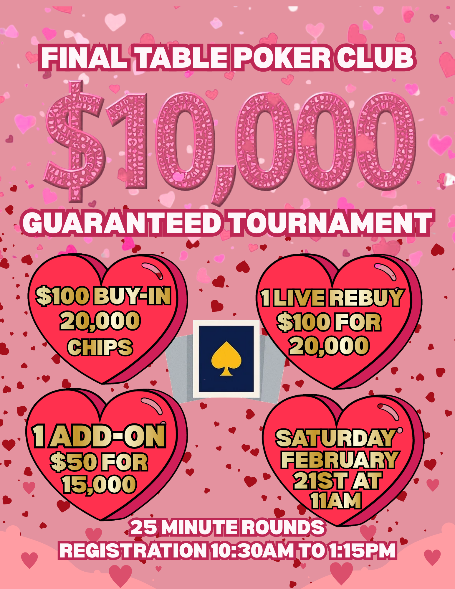 10K GAURANTEE - SATURDAY MORNING