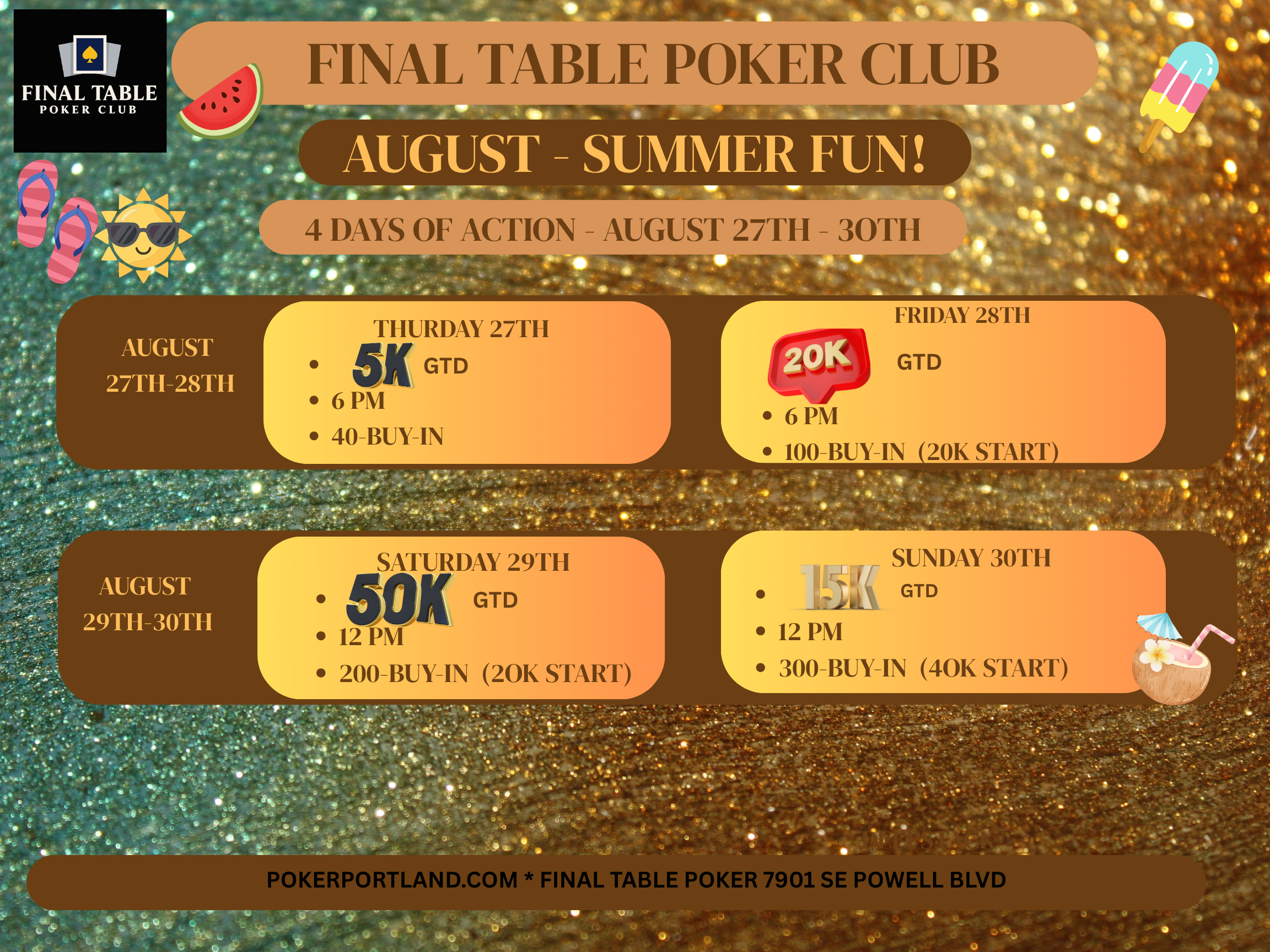 4-Day Summer Series