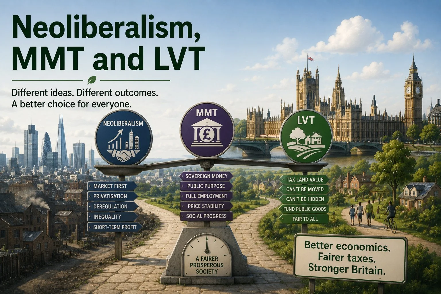 Neoliberalism, MMT and LVT