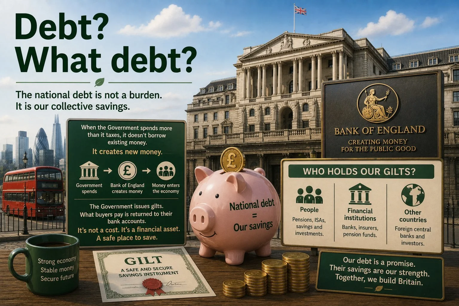 Debt?  What debt?