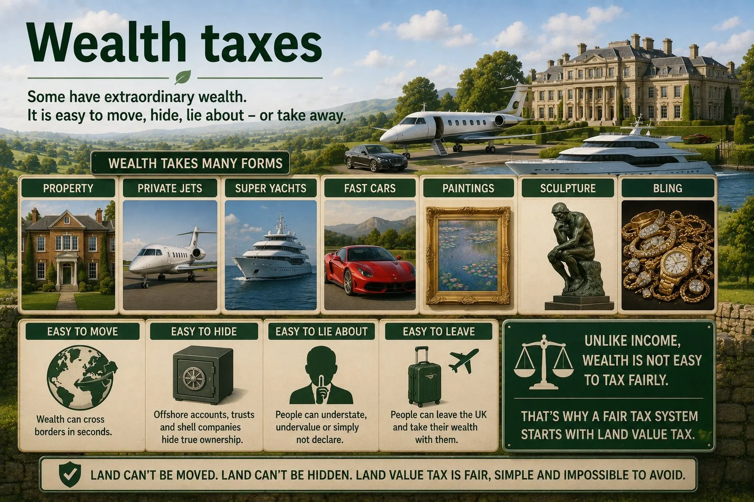 Wealth taxes