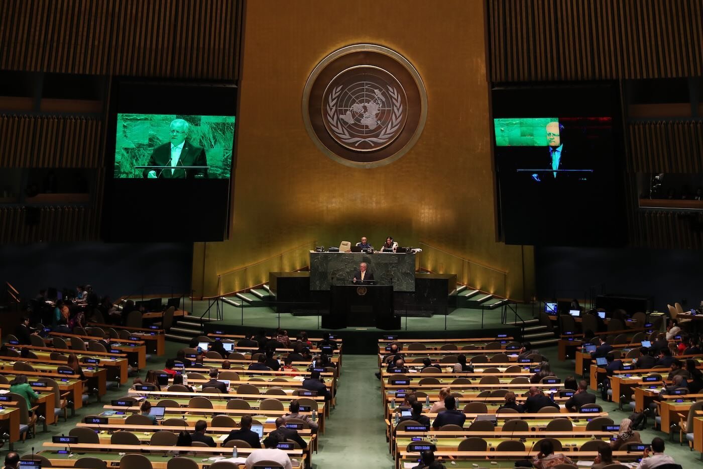 Scott Morrison international relations UN