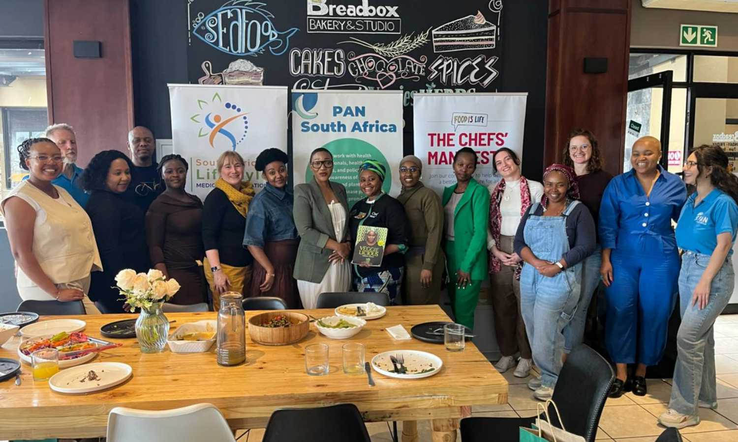 Doctors discover the delicious side of diabetes care at PAN South Africa’s “Food is Medicine” cooking workshop. 