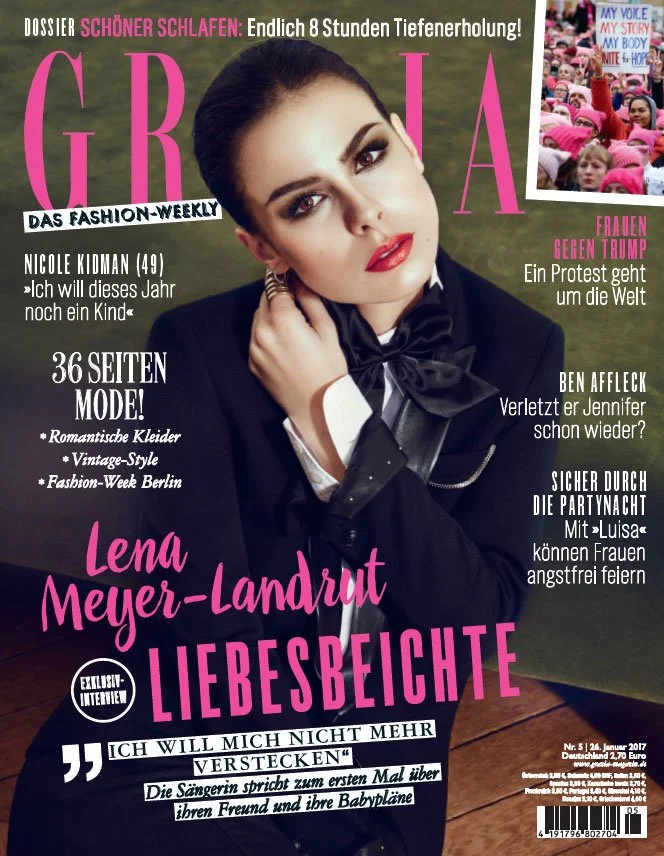 Das von imagespy realisierte exklusive PR-Shooting für L’ORÉAL PARIS mit Lena Meyer-Landrut, das als Coverstory im GRAZIA Magazin veröffentlicht wurde.