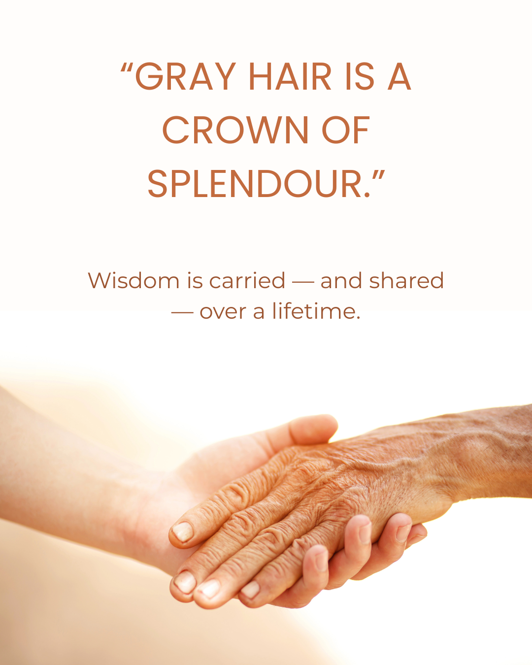 The Glory of Getting Old