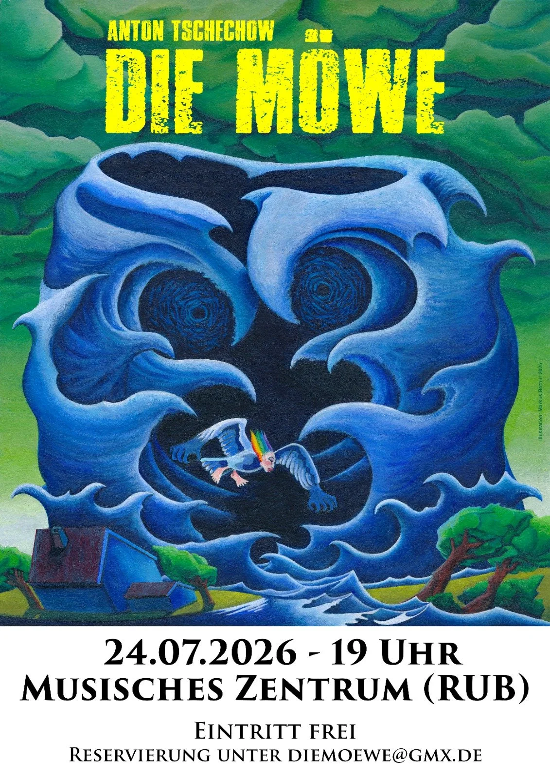 Die Möwe - Gastspiel vom musischen Zentrum RUB