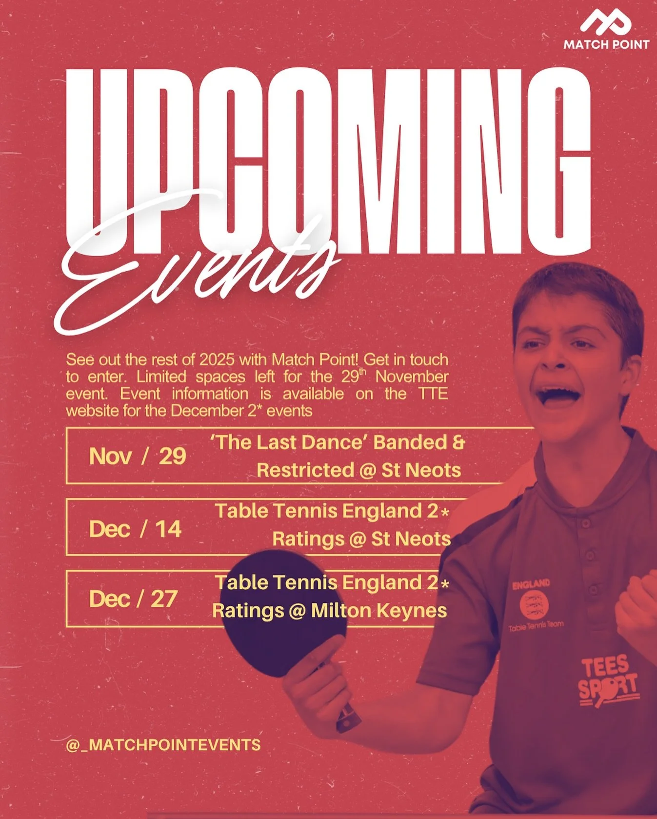 💥 Let&rsquo;s see out 2025 with a BANG 💥

❕Get in touch for more information or to enter❕