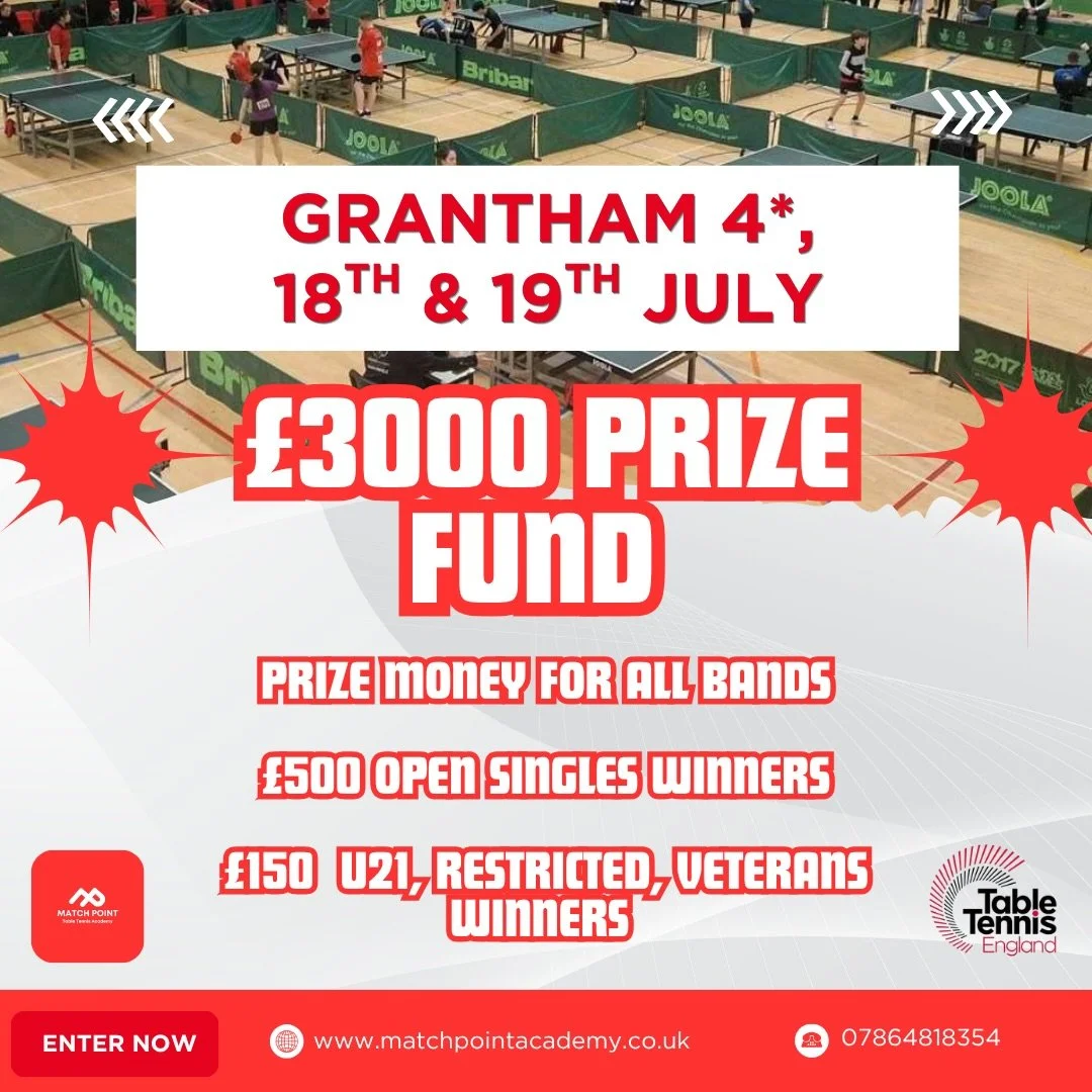 ‼️APPROACHING TWO WEEKS UNTIL THE ENTRY DEADLINE‼️

💥 Don&rsquo;t miss out 
🏓 Entry link is in our bio