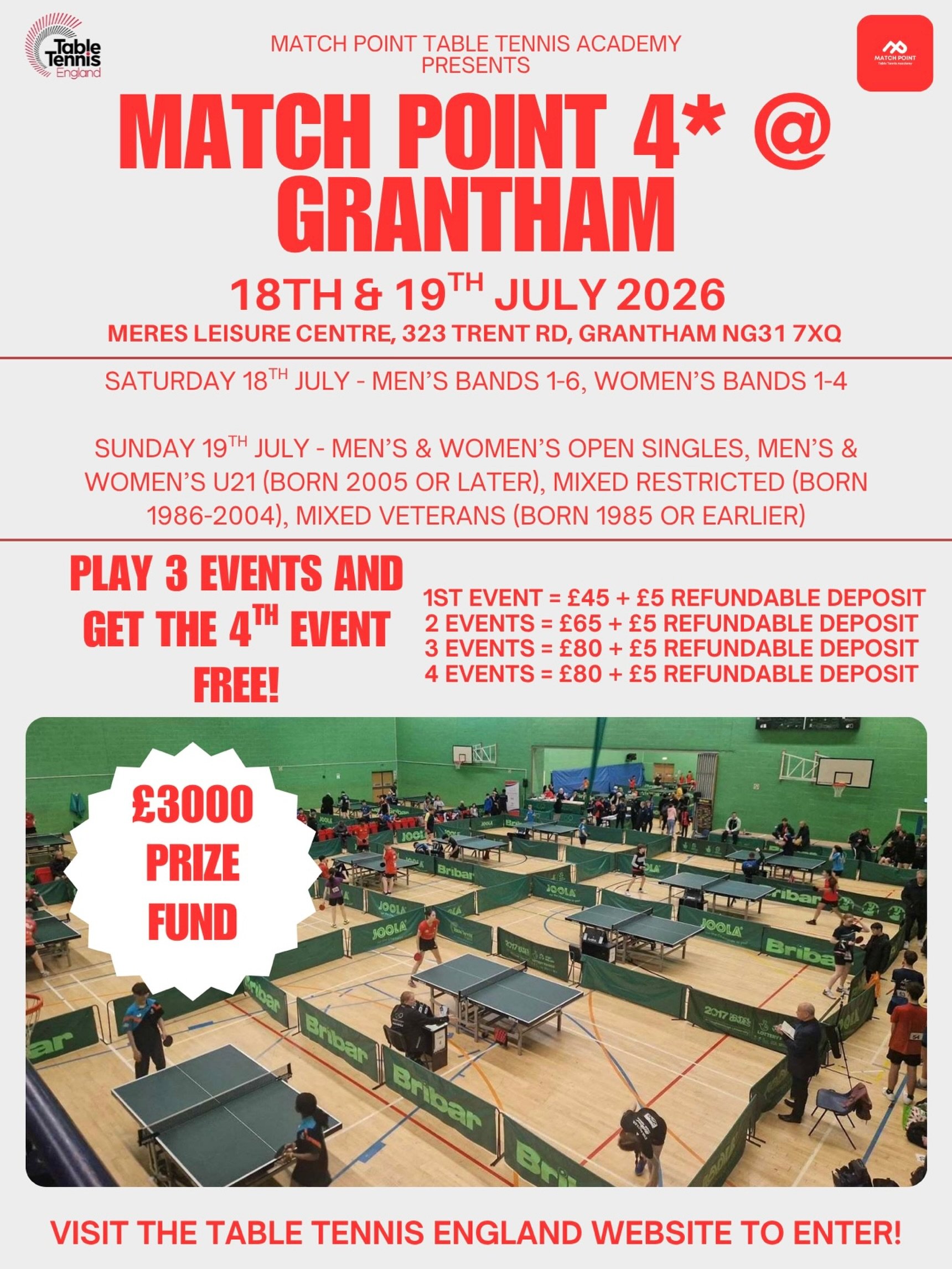 💥ENTRY LINK IN THE BIO💥

🏓 Let&rsquo;s make this the biggest 4*yet 🏓