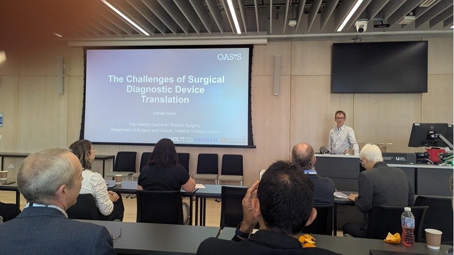 Prof Daniel Elson presentation