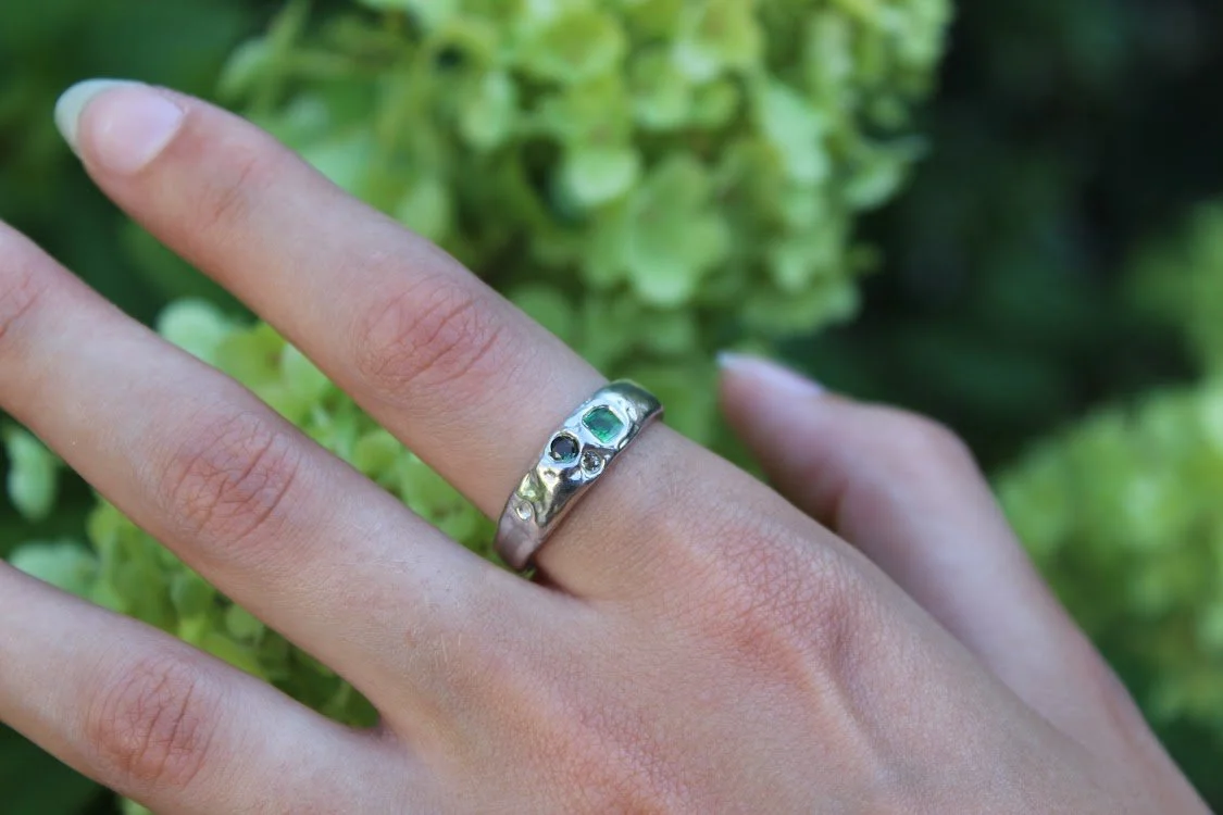 Green Mood Ring - Size S
