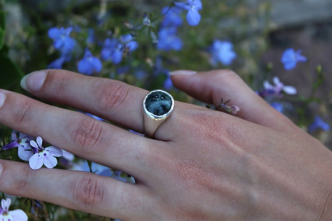 Neptune Jasper Ring Size - Size P