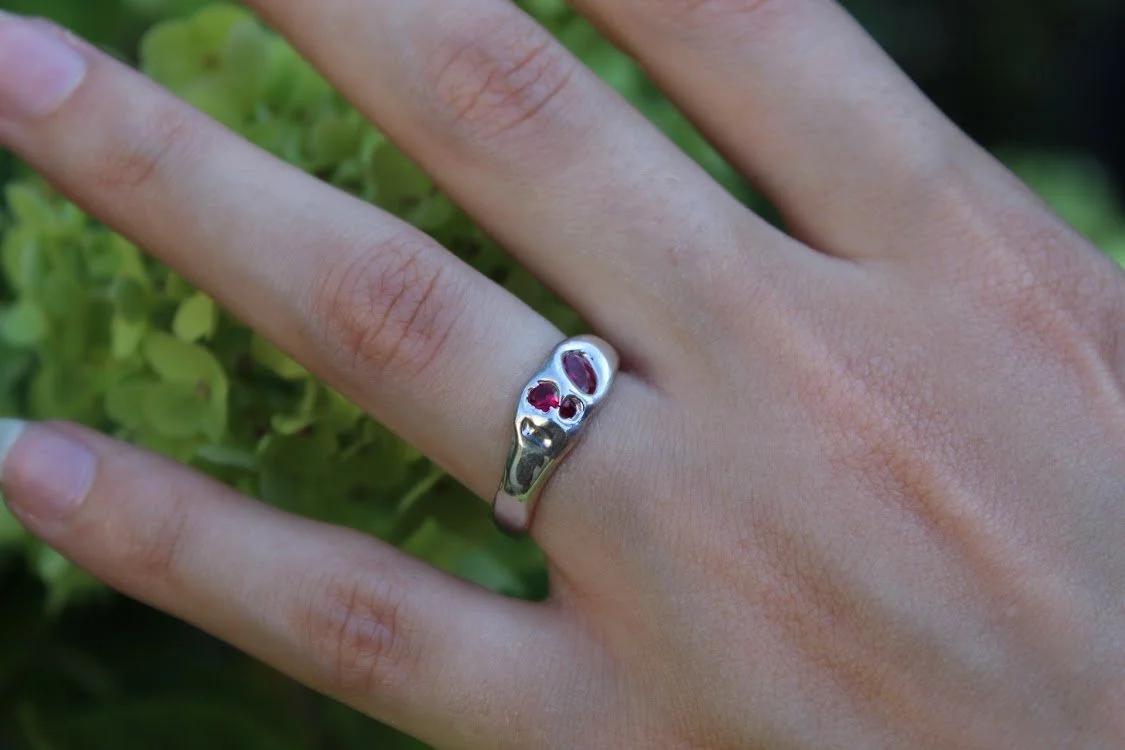 Red Mood Ring - Size K 1/2
