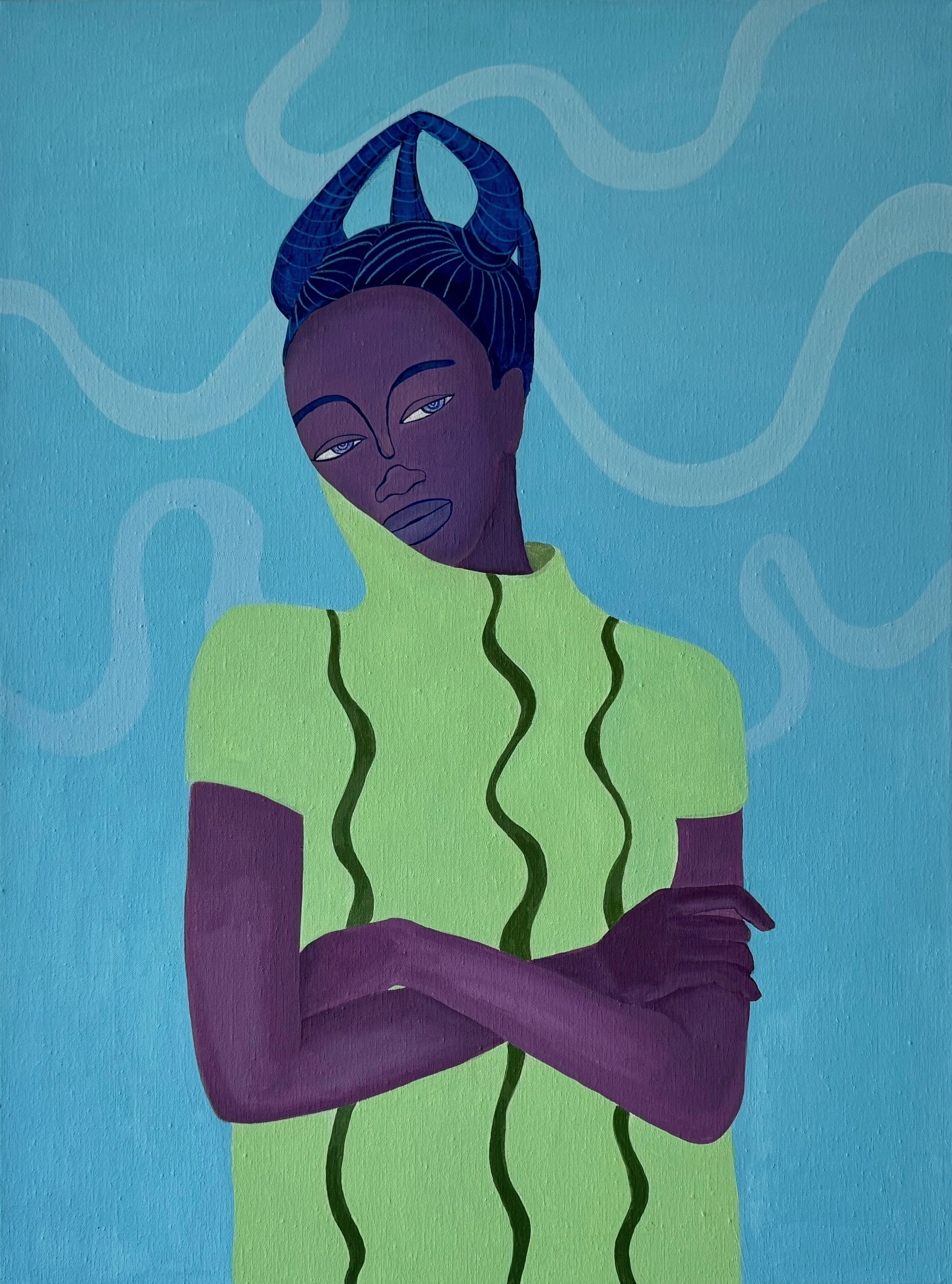  Introspection   
Acrylic on canvas  
60 x 80 cm
