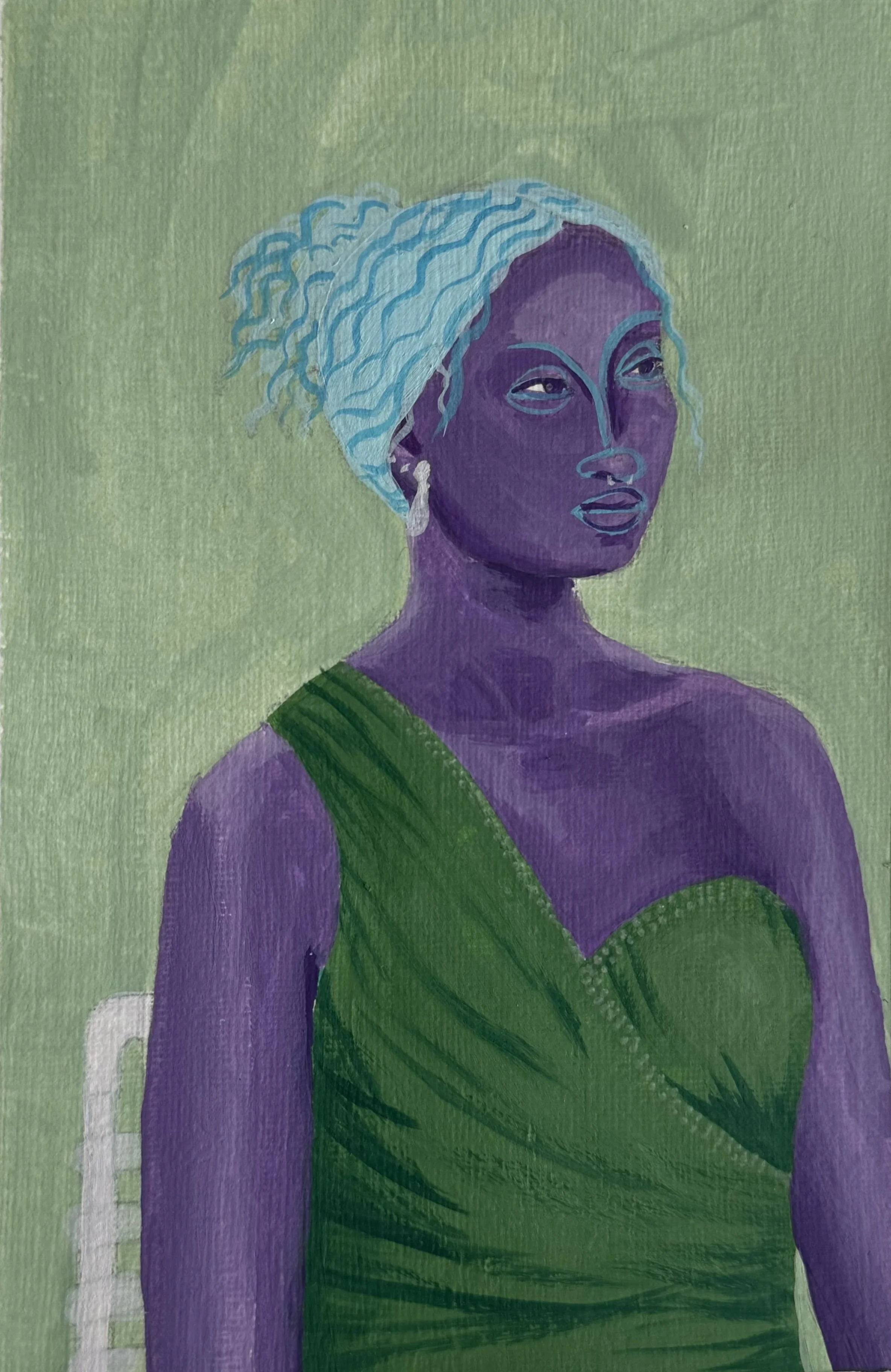  Guest  
Acrylic on Fine Art Paper 
A5