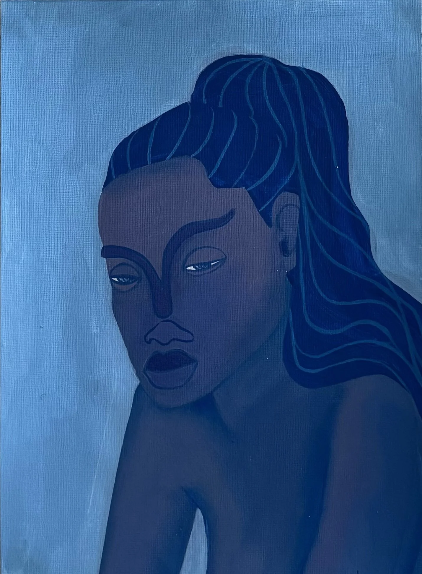  Contemplation  
Acrylic on Fine Art Paper 
A4