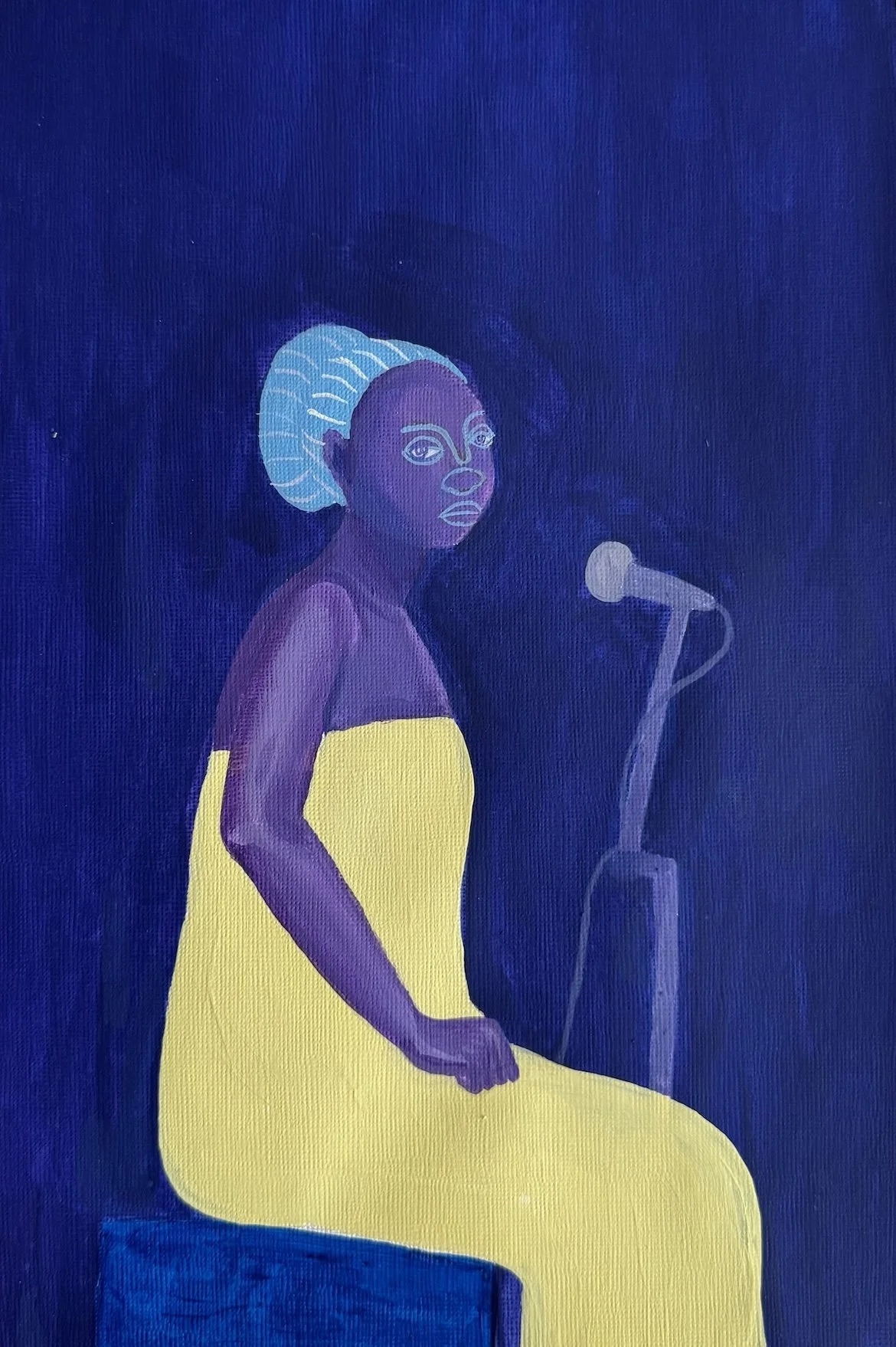  Nina  
Acrylic on Fine Art Paper 
A4