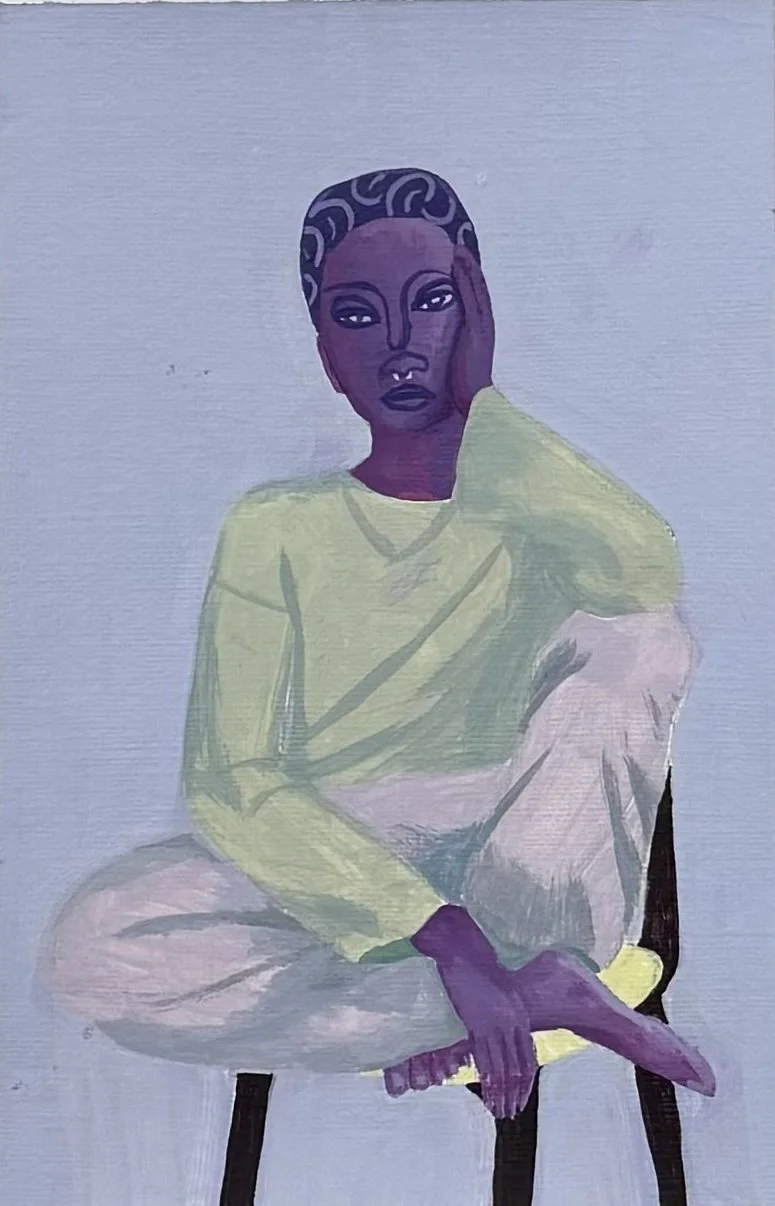  Wie?  
Acrylic on Fine Art Paper 
A5